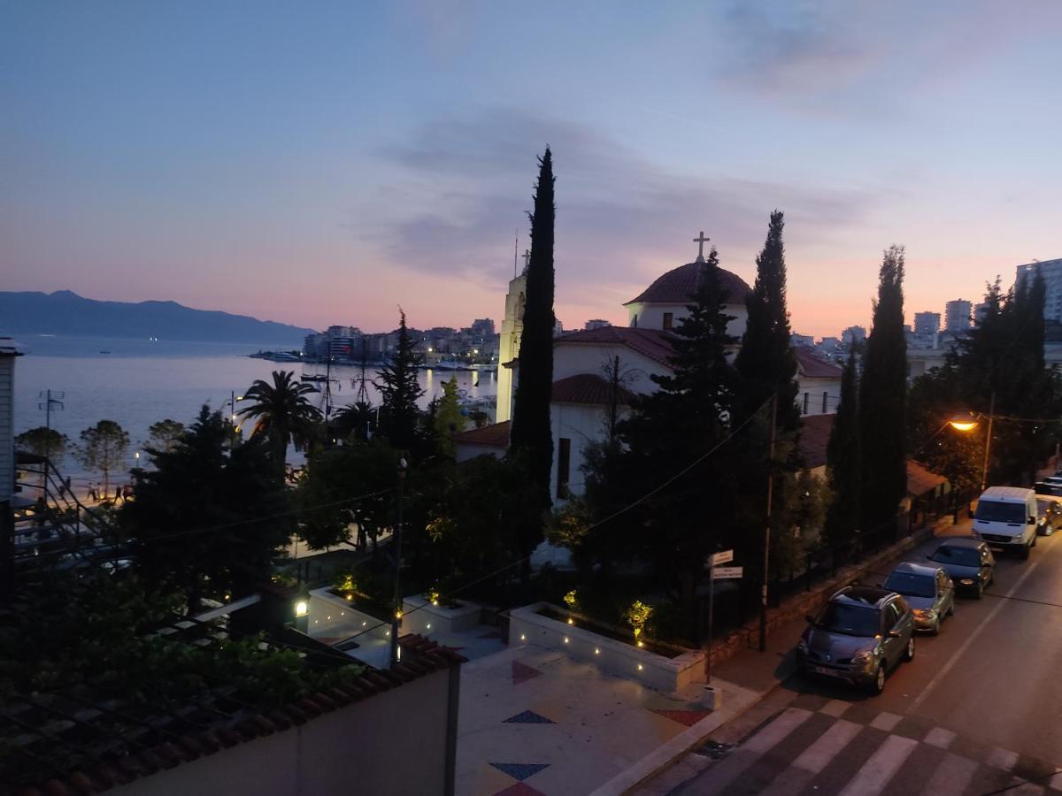 Margaritas Apartments Sarande Bagian luar foto
